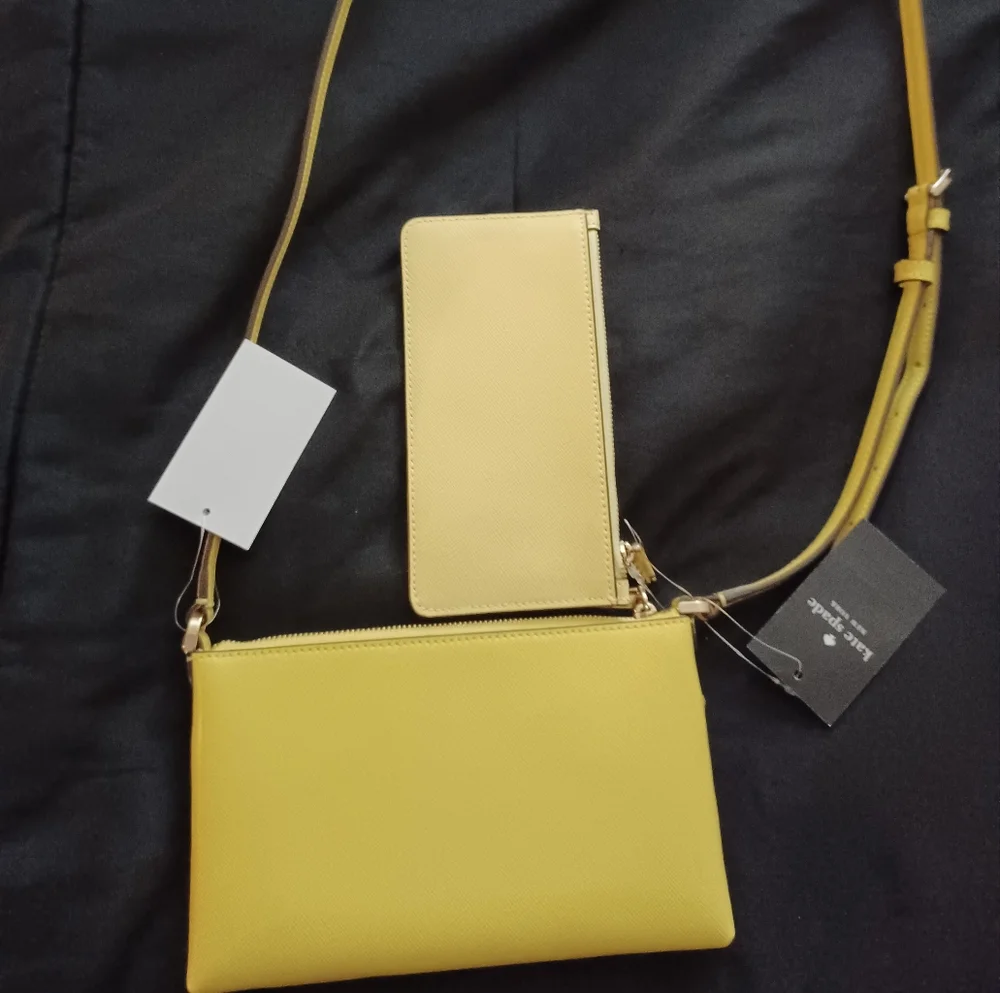 kate spade yellow crossbody bag